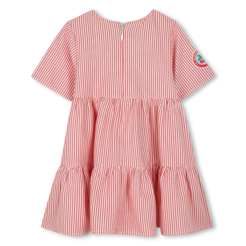 Cotton zip-up dress KENZO KIDS 
                        GIRL