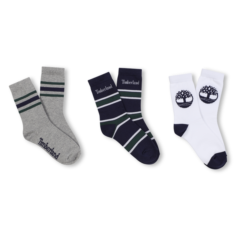 Jacquard socks trio pack TIMBERLAND 
                        BOY