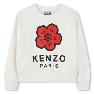 Fleece sweatshirt KENZO KIDS GIRL