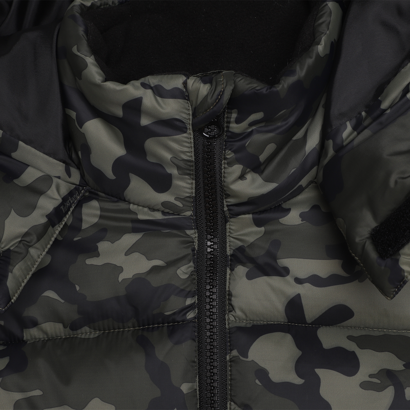 Water-repellent camo parka TIMBERLAND 
                    BOY