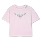 Short sleeve t-shirt, PALE PINK, hi-res