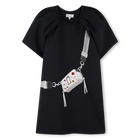 Dress with balloon sleeves MARC JACOBS 
                    GIRL