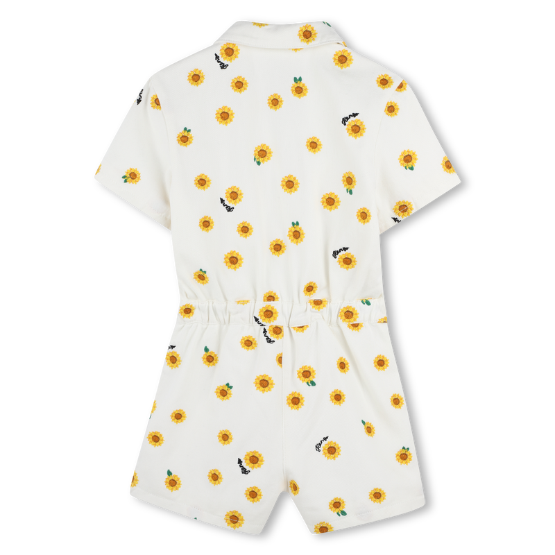 Cotton shorts romper KENZO KIDS 
                        GIRL