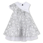 Bi-Material Dress KARL LAGERFELD KIDS 
                    GIRL