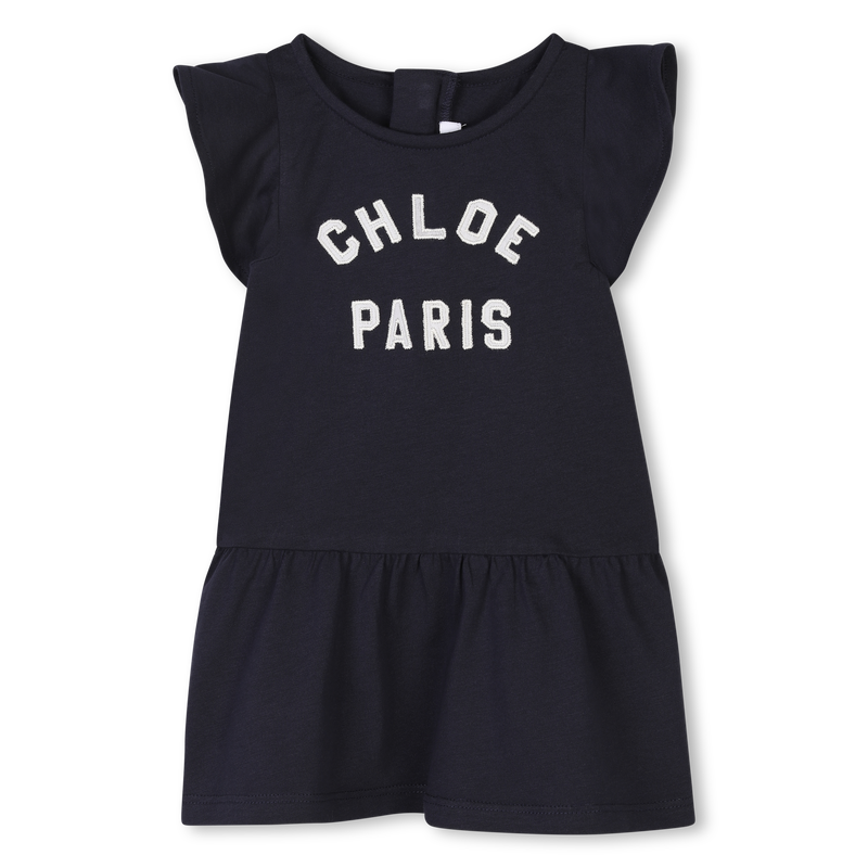 Embroidered dress with frills CHLOE 
                    GIRL