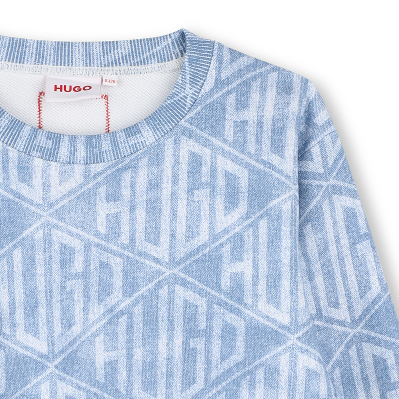 Fleece sweatshirt HUGO 
                        GIRL