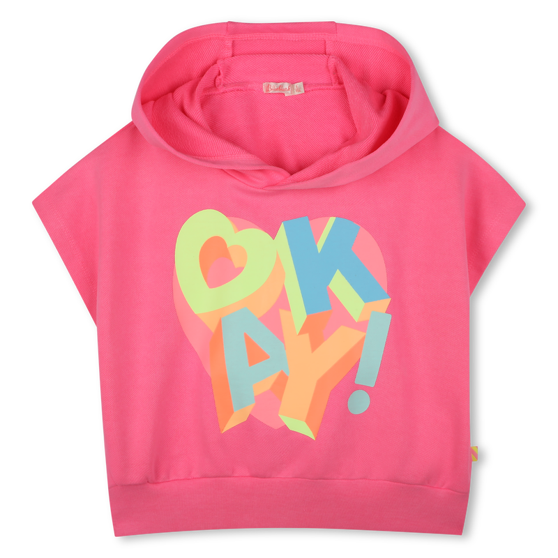 Short-sleeved sweatshirt BILLIEBLUSH 
                        GIRL