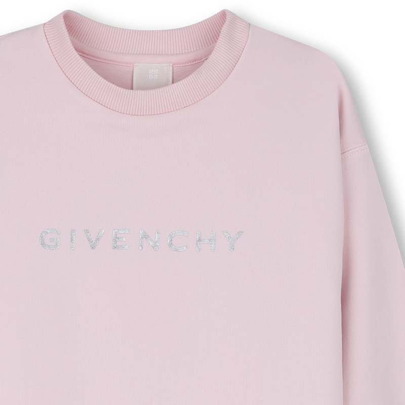 Dress with pleated bottoms and slits GIVENCHY 
                    GIRL