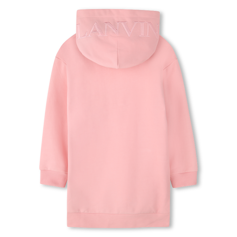 Fleece sweatshirt dress LANVIN 
                    GIRL