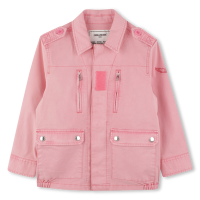 Buttoned military-style jacket ZADIG & VOLTAIRE GIRL