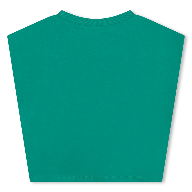 Sequin slogan t-shirt