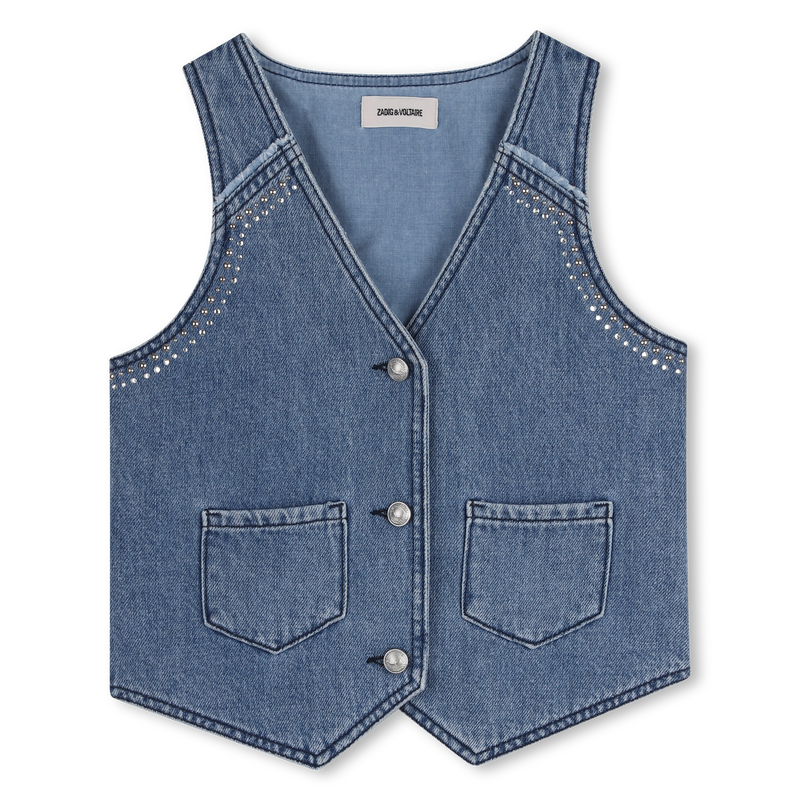 Denim Vest ZADIG & VOLTAIRE 
                        GIRL
