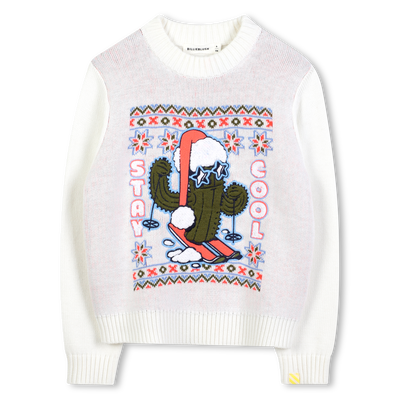Knitted Christmas sweater BILLIEBLUSH BOY