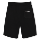 Cotton Bermuda Shorts KARL LAGERFELD KIDS 
                    BOY
