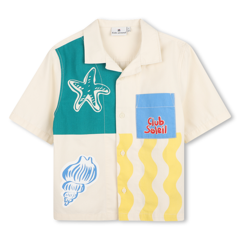 Poplin Shirt KIDS AROUND 
                        BOY