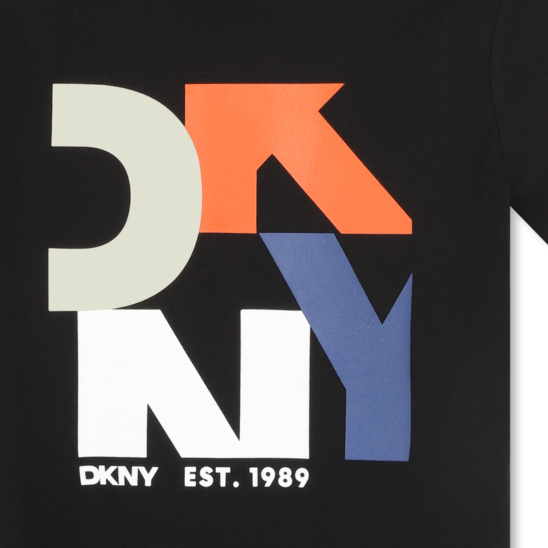 Short-Sleeved Cotton T-Shirt DKNY 
                        BOY