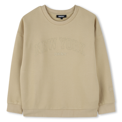 Cotton fleece sweatshirt DKNY UNISEX