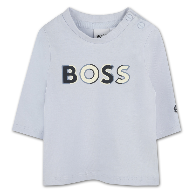 Front Logo Long-Sleeve BOSS 
                        BOY