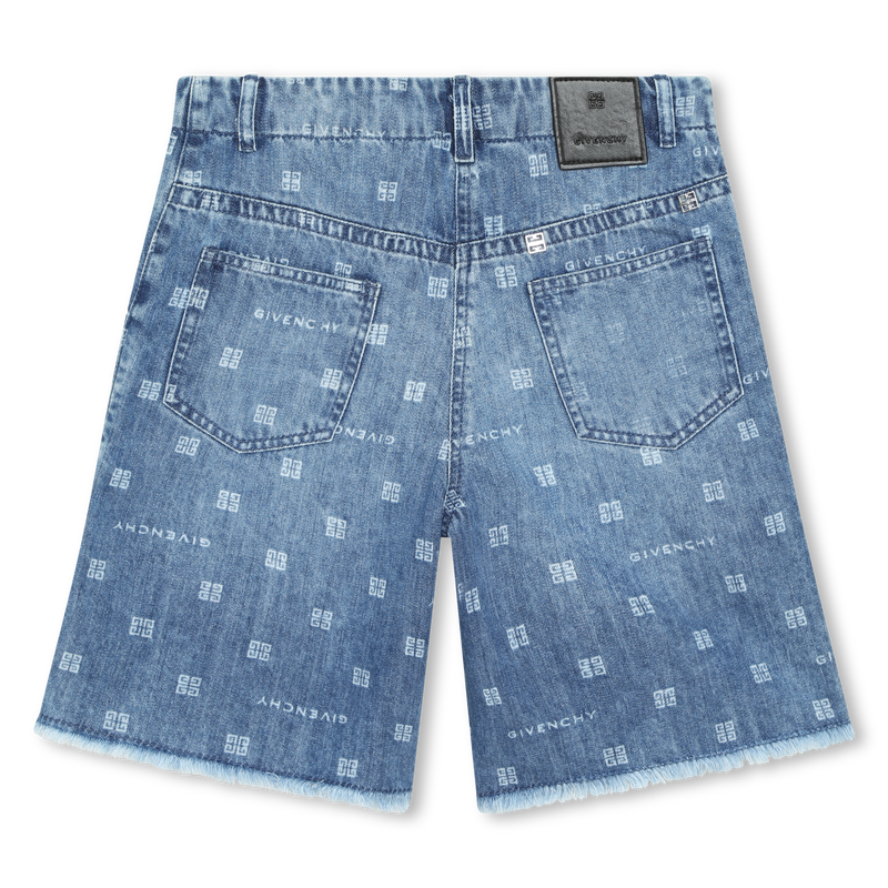 GIVENCHY Adjustable denim Bermudas GIVENCHY Adjustable denim Bermudas