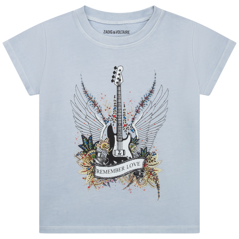 T shirt love zadig et voltaire on sale