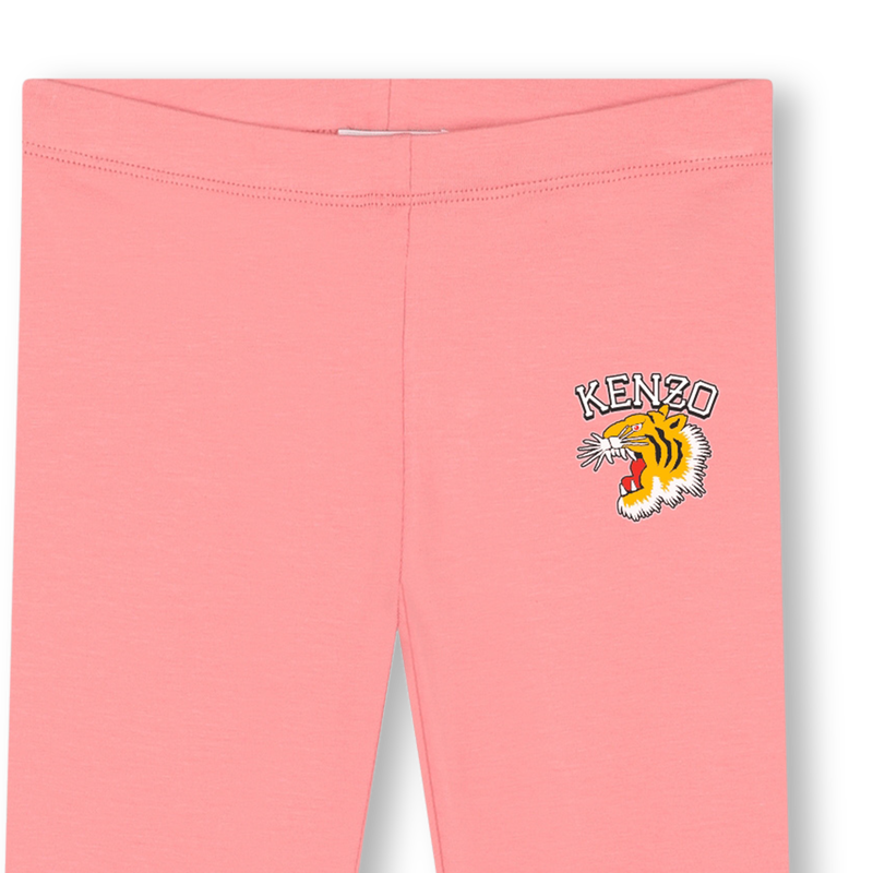 Tiger-Print Leggings KENZO KIDS 
                    GIRL