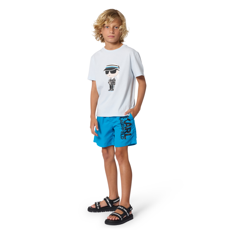 Short-Sleeved T-Shirt KARL LAGERFELD KIDS 
                        BOY