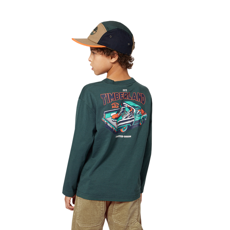 Embroidered twill cap TIMBERLAND 
                        BOY