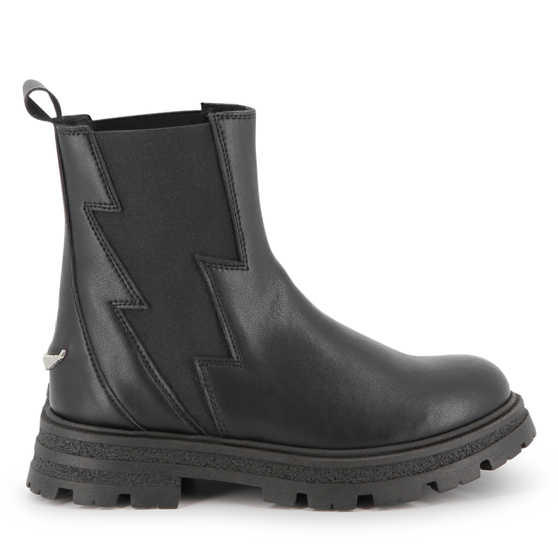 Cowhide leather Chelsea boots ZADIG & VOLTAIRE 
                        GIRL