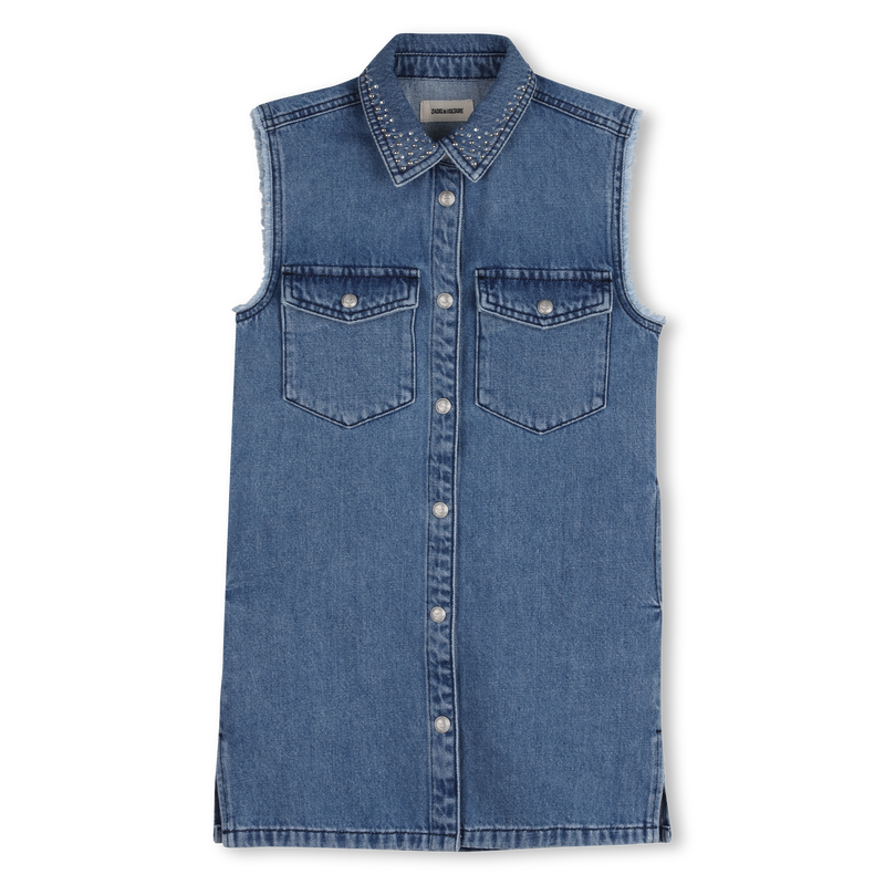 SLEEVELESS SHIRT DRESS ZADIG & VOLTAIRE 
                        GIRL