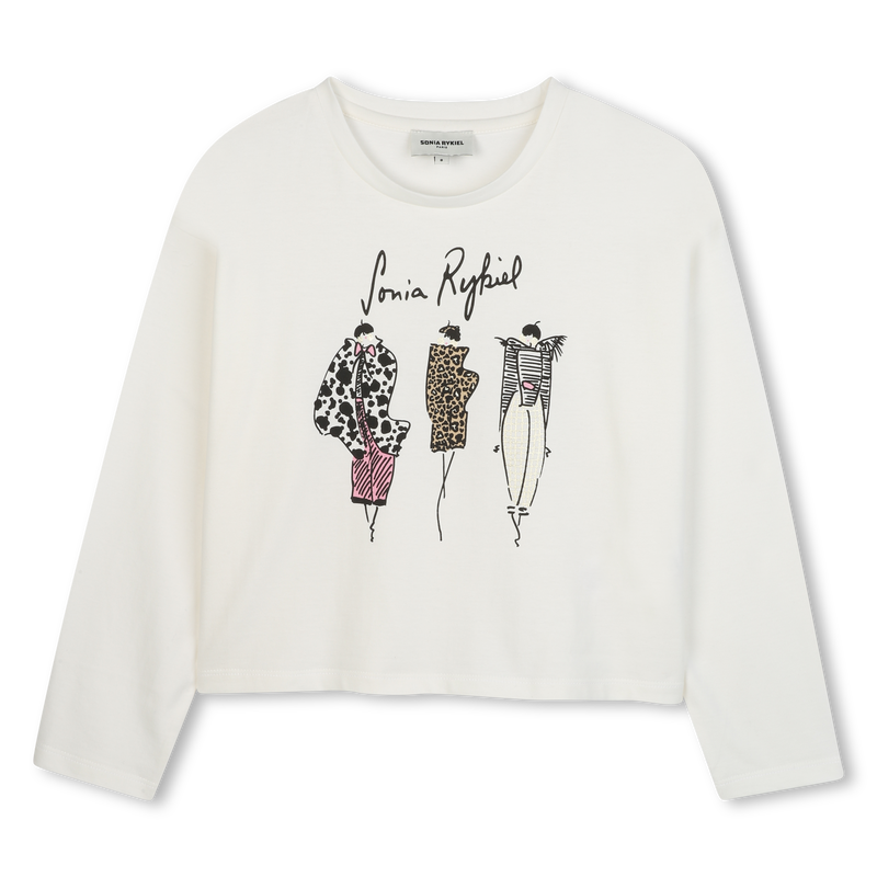 Long sleeve T-shirt SONIA RYKIEL 
                    GIRL