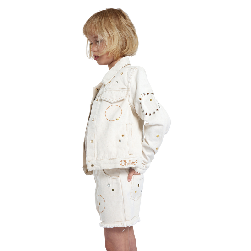 Cotton twill jacket CHLOE 
                    GIRL
