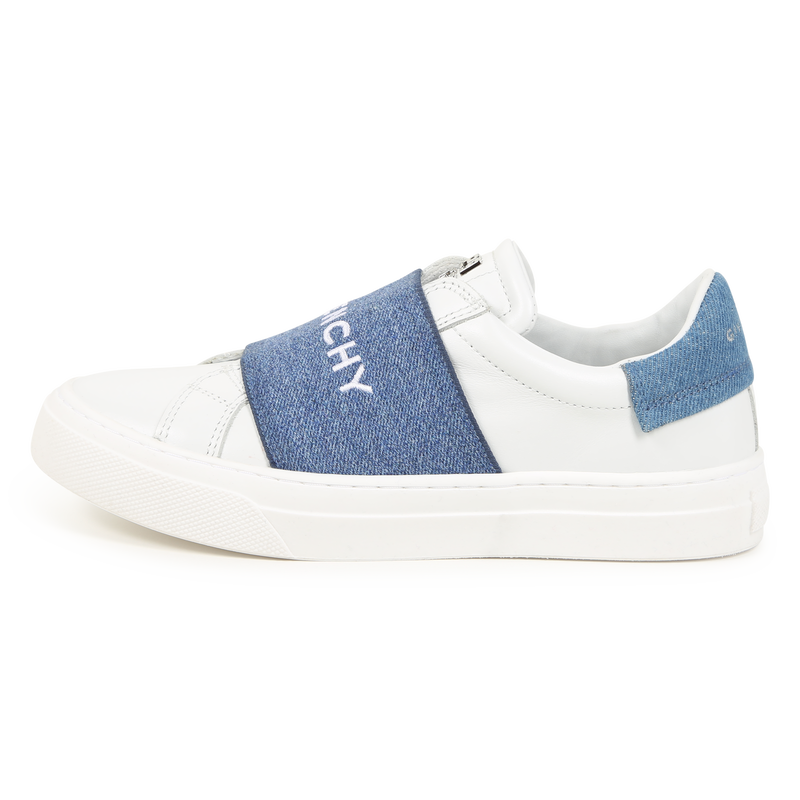 Elasticated Leather Sneakers GIVENCHY 
                    BOY