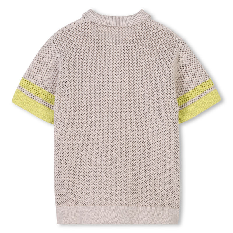 Short-sleeved cotton polo GIVENCHY 
                        BOY