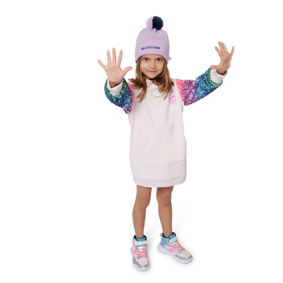 Sequin Pom-Pom Beanie BILLIEBLUSH GIRL
