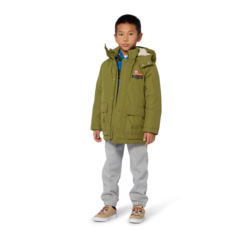 Hooded parka KENZO KIDS 
                    BOY