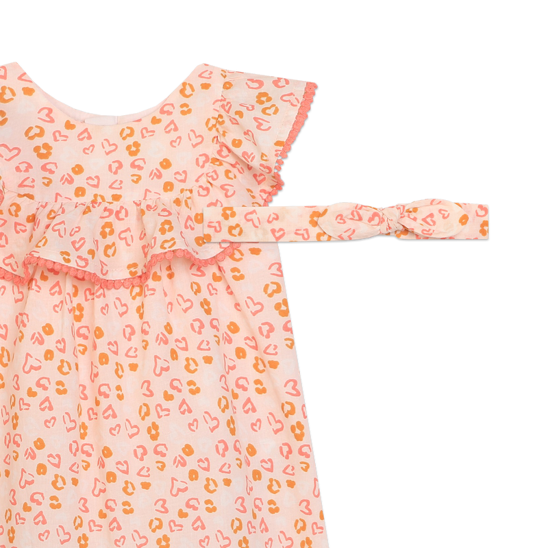 Cotton percale dress CARREMENT BEAU 
                    GIRL