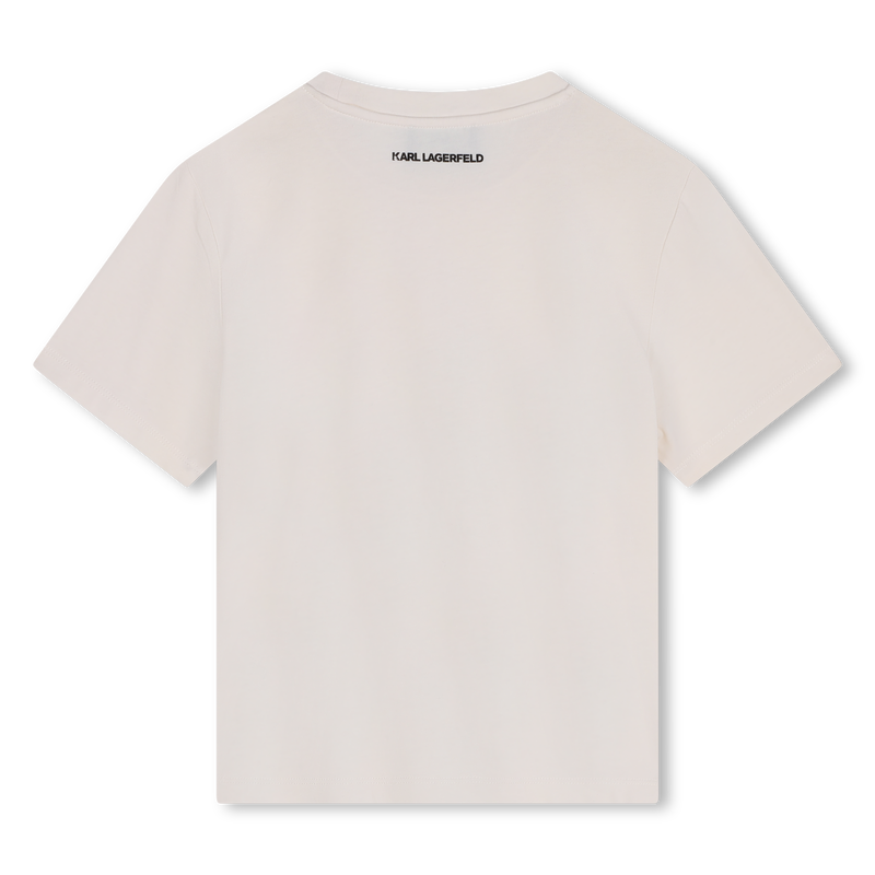 Choupette Graphic Tee KARL LAGERFELD KIDS 
                    GIRL