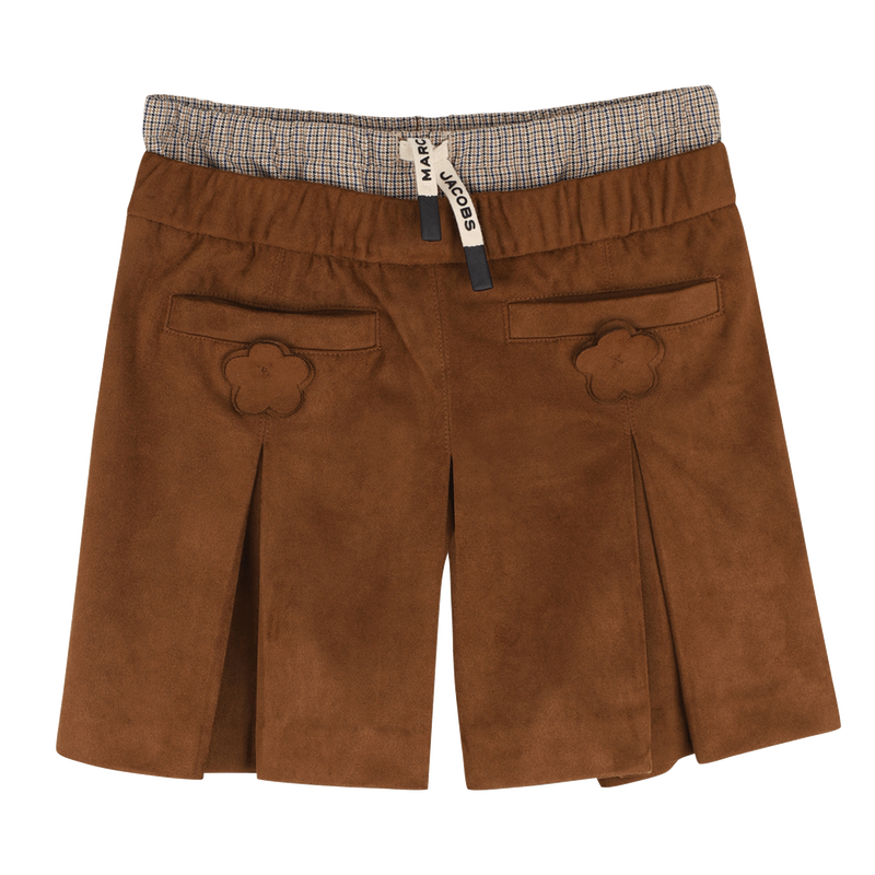 Suede skort MARC JACOBS 
                        GIRL