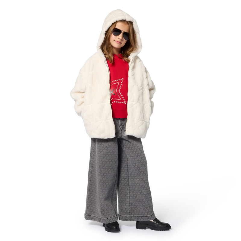 Faux fur coat MICHAEL KORS 
                        GIRL