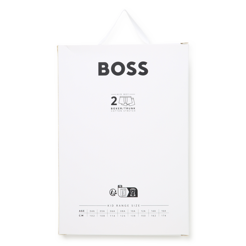 Cotton Boxers (Set Of 2) BOSS 
                        BOY