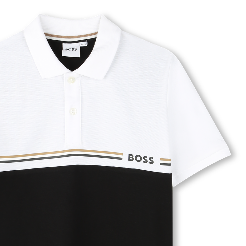 Short-sleeved polo shirt BOSS 
                    BOY