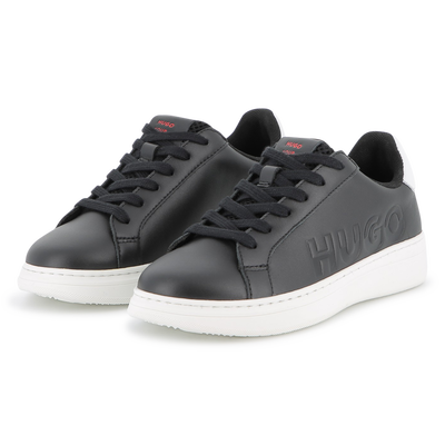 Cowhide leather sneakers HUGO BOY