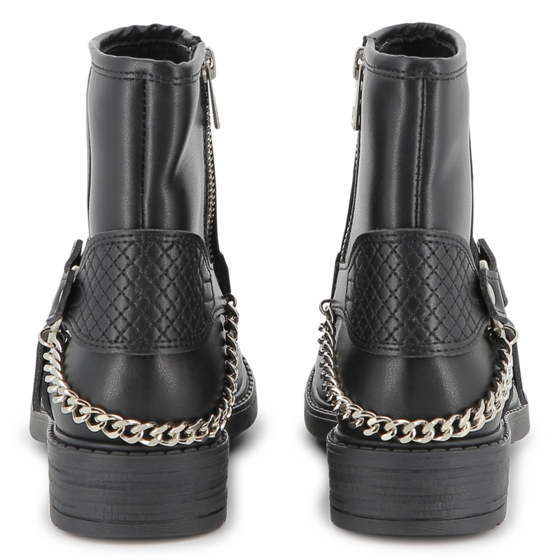 Biker boots in cowhide leather ZADIG & VOLTAIRE 
                    GIRL