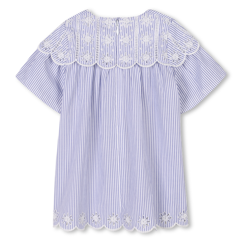 Striped dress with embroidery CHLOE 
                    GIRL