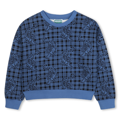 Fleece sweatshirt KENZO KIDS GIRL