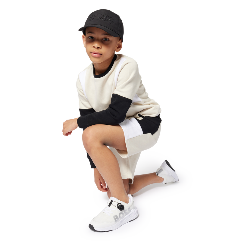 Tricolor Bermudas BOSS 
                        BOY