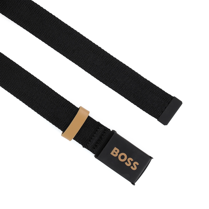 Leather belt with loop BOSS 
                    BOY