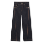 Denim pants KARL LAGERFELD KIDS 
                    GIRL