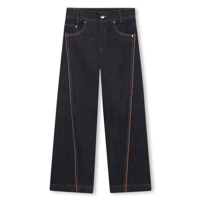 Denim pants KARL LAGERFELD KIDS GIRL