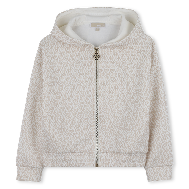 Zip-Up Hoodie MICHAEL KORS 
                        GIRL